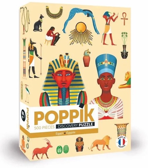 Puzzle Égypte 500 pièces Poppik